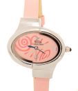 Nova Designer Pink Oval Dial Watch