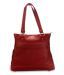 Peperone Pretty Red Contrast Stitched Handbag