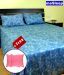 meSleep Ethnic Double Bed Sheet With Two Free Cushion Covers