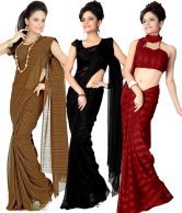 Designersareez Attractive Sarees Combo of 3