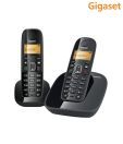 GigasetÂ A490 Duo Cordless Landline Phone Black