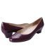 Amore Shiny Cherry Brown Heel Pumps