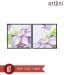 Artjini  Purple flowers Buy 1 Get 1 Painting