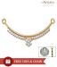 Avsar Exclusive Tanmaniya Pendant With Free Chain & Silver Coin