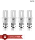 LightO CFL 8W Set Of 4-U Shape