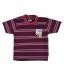 Little Kangaroos Wine Stripes T-Shirt For Kids