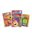Gogo Kids Food And Feathers Coloring & Sticker book Combo Pack