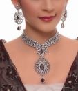 Karishma Dazzling American Diamond Bridal Set