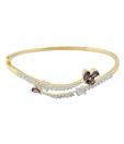 Styleos Sweet Floral Stem Bangle