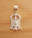 Designer Silver Stunning Sterling Silver Balaji Pendant