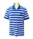 Polo Club of British Columbia Blue-White Collar T Shirt