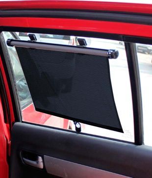 Speedwav - Car Window Roller Sunshade with UV Protection (Set of 2)