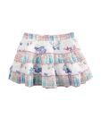 Beebay Cute Multi-Colour Check Lace Girls Skirt For Kids