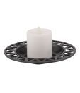Live n Style Zinc Touch Aluminium Candle Holder