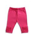 Unamia Pink Ruffled Leggings For Kids