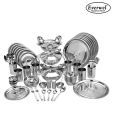 Everwel Stainless Steel 90 Pcs Dinner Set