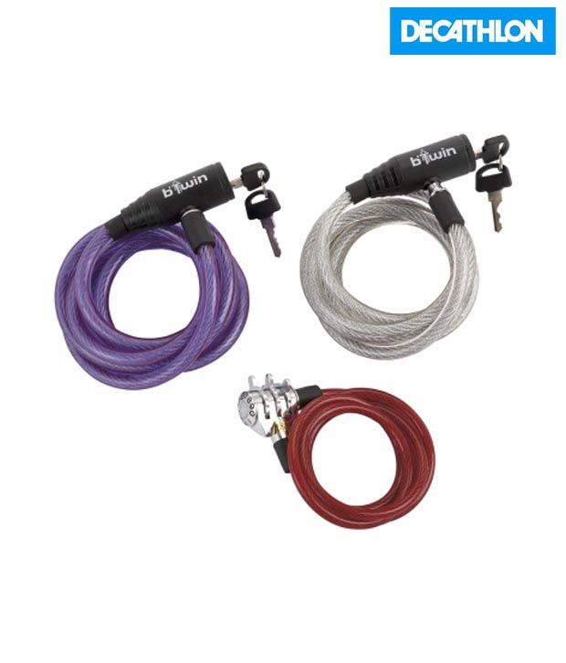 Buy Btwin Cycle SET3LOCKS 2648708 Online Biker Gear Store