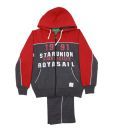 Fort Collins Cool Red & Grey Tracksuit For Kids