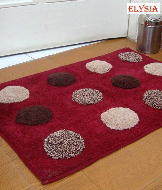 Elysia Multi Coloured Bath Mat Buy Elysia Multi Coloured Bath Mat Online at Low Price Snapdeal