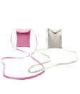 Rediscover Fashion Pink & Off White Mobile Pouch Combo