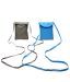 Rediscover Fashion Olive Green & Blue Mobile Pouch Combo