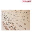 Freelance Cream Floral Table Cover