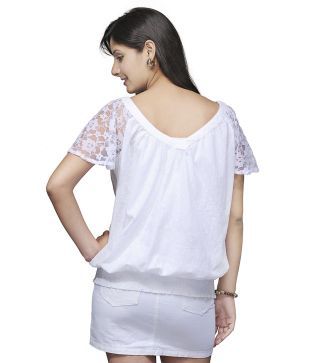 Tania Loond Designer White Top