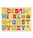 Kinder Creative Pictured Alphabets With Knobs
