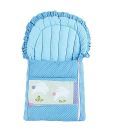 Advance Baby Rabbit Print Carry Nest - Blue