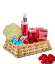 Relaxing Rosy shower hamper