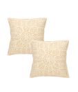 Rajrang Wheat Cotton Cushion Covers- 2 Pcs