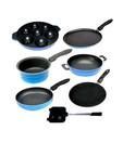 Apricoat Non-stick Cookware Set- 7 Pcs