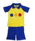 Baby Pierregi Blue & Yellow Boys Suit For Kids