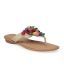 Kittens Beige Floral Appliques Slippers