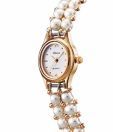 Oleva 2 Pearl String Bracelet Watch