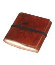 Welpro Small Leather Diary With Floral Embossed