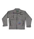 Fort Collins Grey Checkered Jacket For Kids