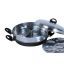 Kitchen Chef Cook & Steam Pan With Free Cookery Book & Spatula Set