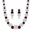 Nisa Pearls Beads & Pearls Circular Necklace Set