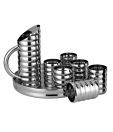 SR Products Spiral Lemonade Set Of 8 - Tray, Glasses, Pitcher