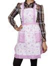 Enfin Homes Pink & White Apron
