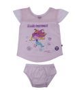 Quarter Spoon Light Pink Top For Kids