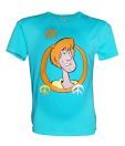 JimRon Blue Shaggy T-Shirt
