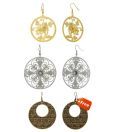 Lazreena Intricately Crafted Three Earrings Combo