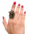 Pari Golden Frog Ring