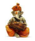 Earth Home Decor Ganesha With Dholak