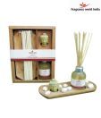 Fragrance World India Basil Decorative Reed Set
