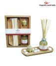 Fragrance World India Vanilla Decorative Reed Set