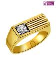 Surat Diamond Mens Diamond & Gold Ring