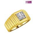 Surat Diamond Ravishing Gold & Diamond Mens Ring